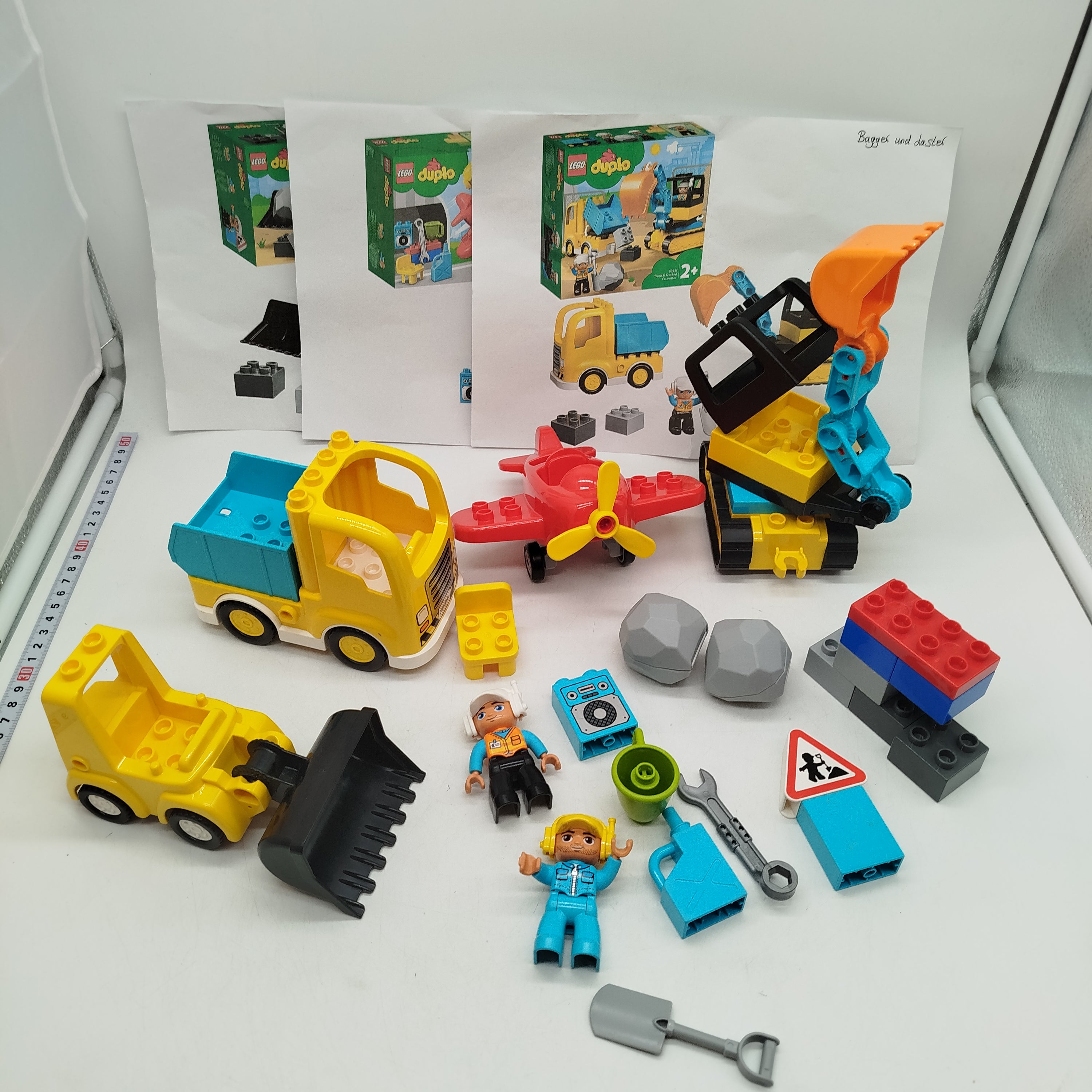 Lego Duplo Bundle Flugzeug & Kipper, gebraucht, ab 2 3 4 Jahre | ✅ geprüft